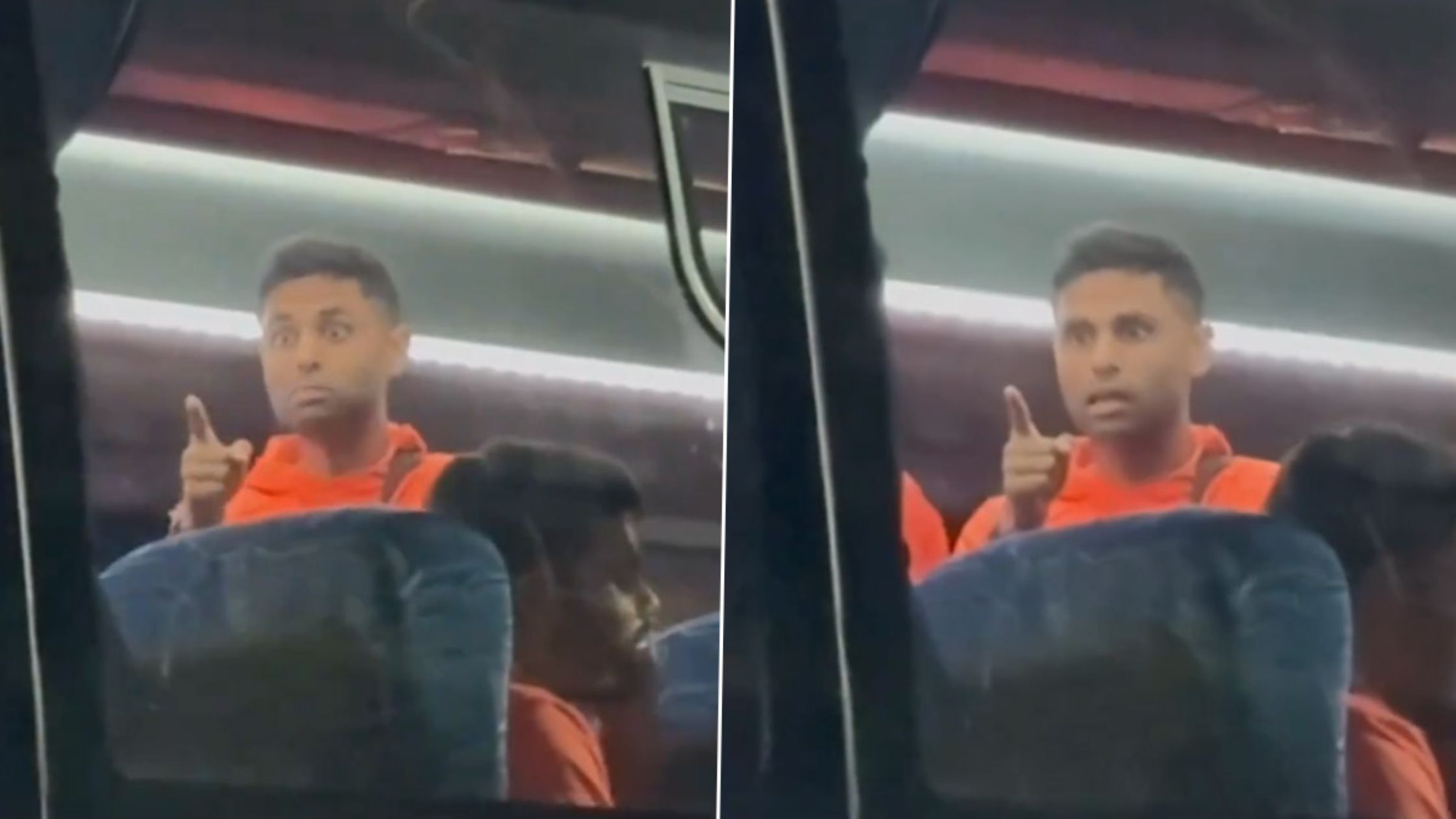 Suryakumar Yadav’s On-Bus Encounter Raises Eyebrows: Prank or Serious Showdown?