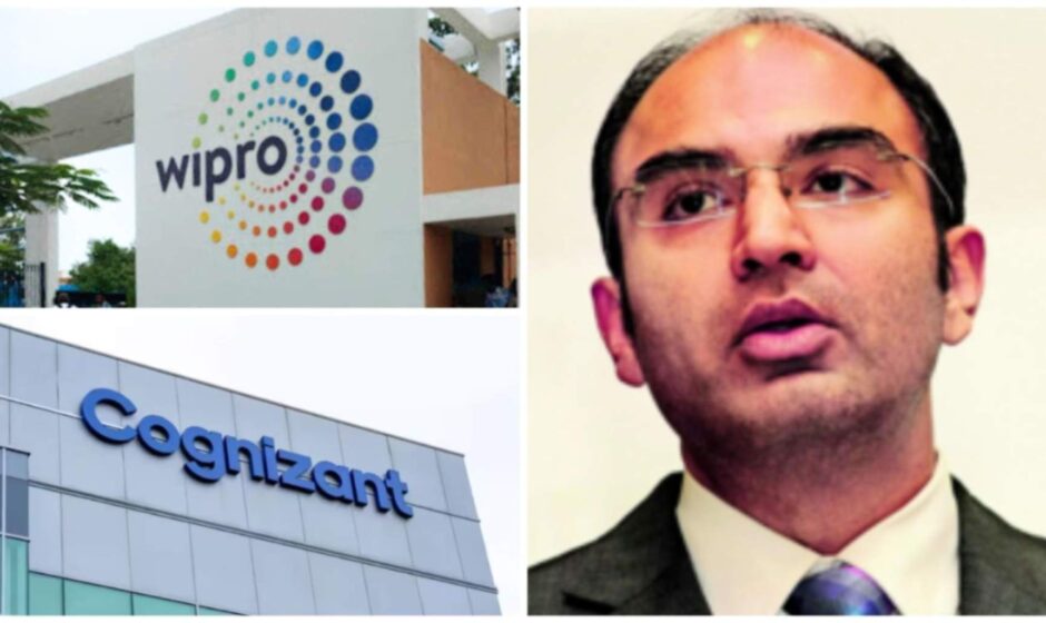 this image shows wipro and congnizant company building with wipro ex CFO JATIN DALAL of wipro company