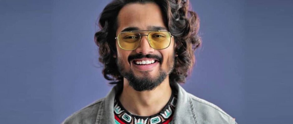 this is the image of indian famous youtuber bhuvan bam and his youtube channel name is bb ki vines